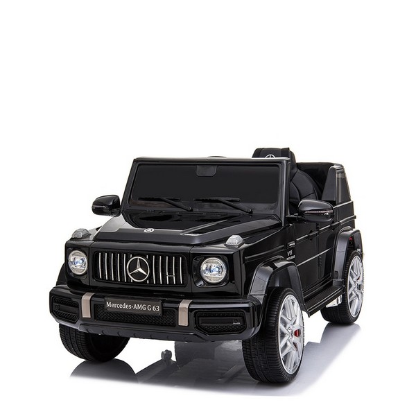 Продукт Акумулаторен джип Mercedes Benz G63 Licensed 4X4 , с меки гуми и кожена седалка - 0 - BG Hlapeta